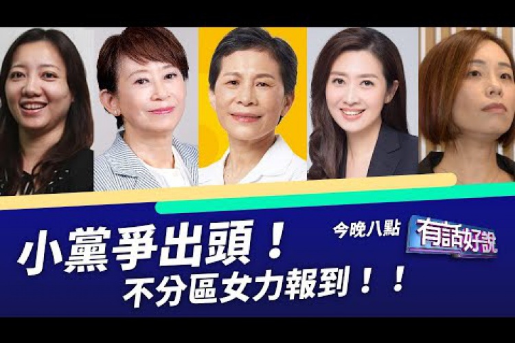 Embedded thumbnail for 藍綠之外 小黨出頭天 政壇女力 進步撐台灣！